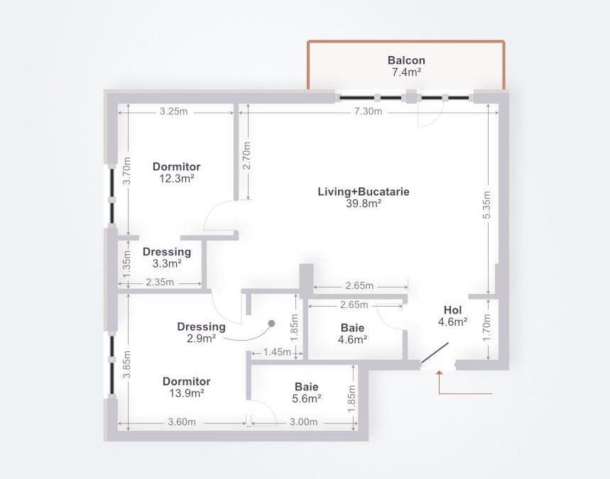 3 Camere TIP 1
