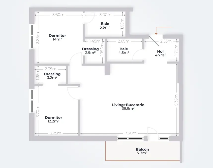 3 Camere TIP 2