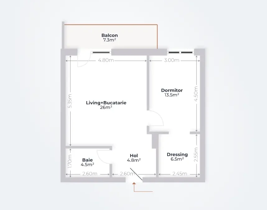 2 Camere TIP 3